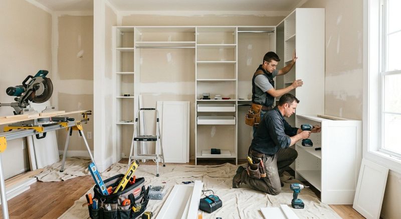 Closet Shelving Installation in Charlotte, NC