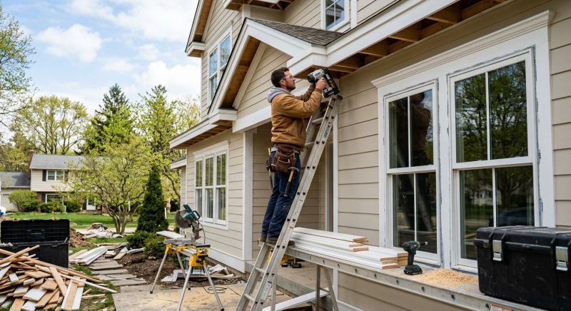 Exterior Trim Carpentry in Conroe, TX