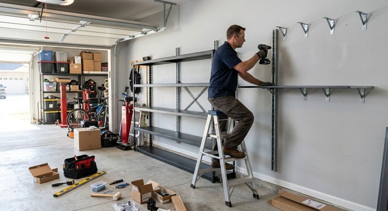 Garage Shelves Installation in Silver Spring, MD