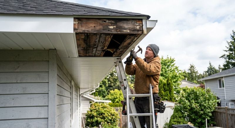 Soffit Repair in Olathe, KS