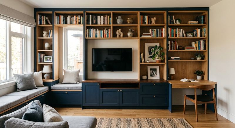 Built In Desk Installation in Raleigh, NC