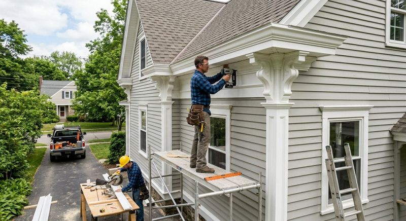 Exterior Millwork Installation in Wilmington, NC