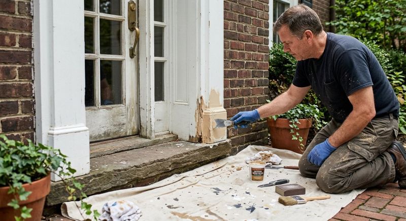 Exterior Molding Repair in Alpharetta, GA