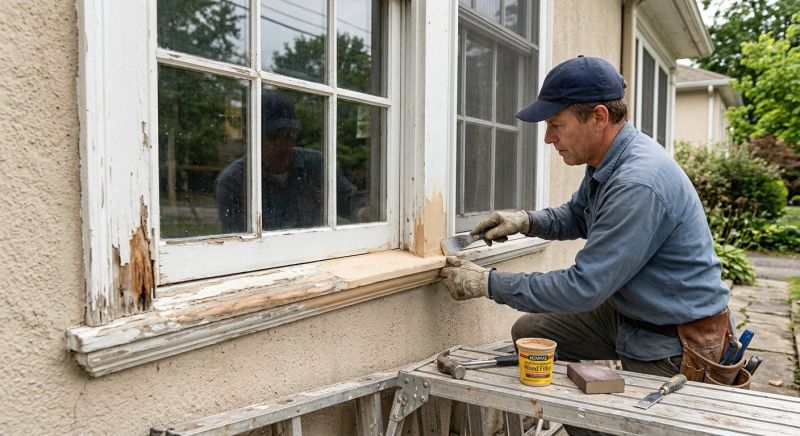 Exterior Molding Repair in Conroe, TX