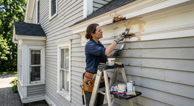 Exterior Molding Repair in Overland Park, KS