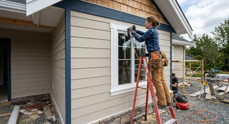 Exterior Trim Work in Conroe, TX