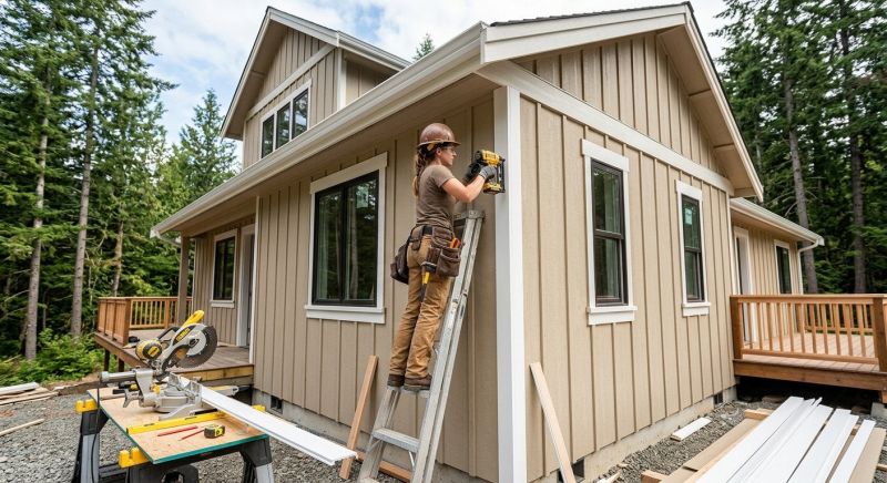 Exterior Trim Work in Conroe, TX