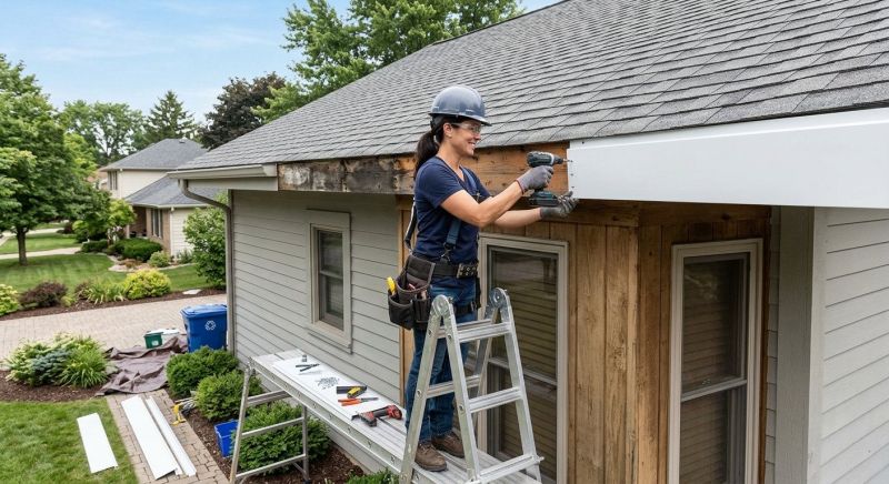 Fascia Installation in Conroe, TX