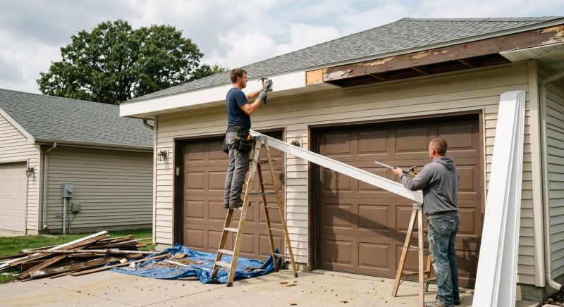 Garage Fascia Replacement in Alpharetta, GA