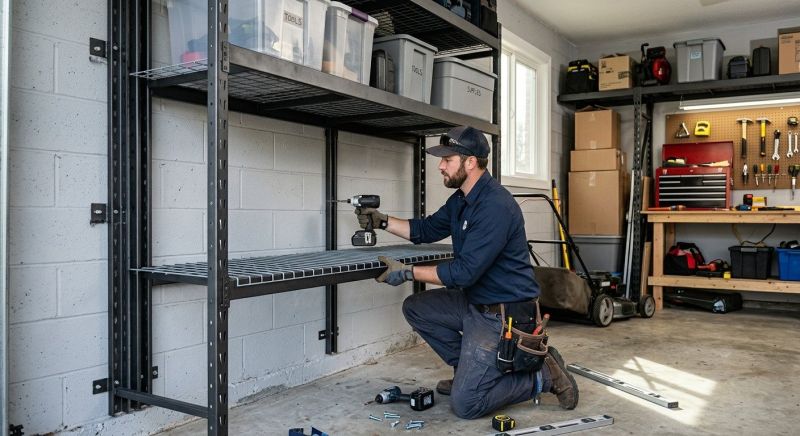 Garage Shelves Installation in Charlotte, NC