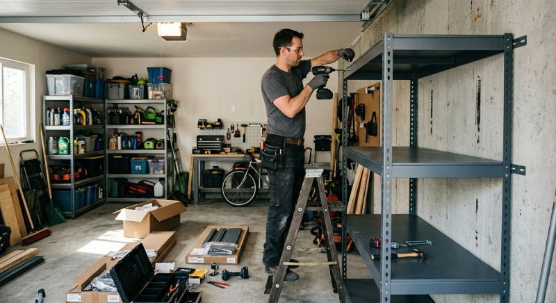 Garage Shelves Installation in Alexandria, VA