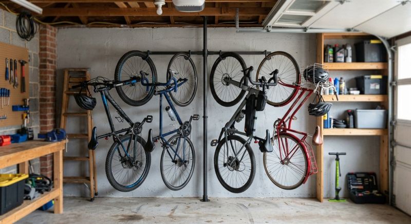 Garage Tool Rack Installation in Arlington, VA