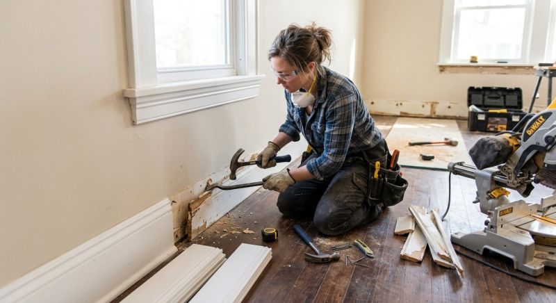 Interior Trim Work in Kansas City, KS