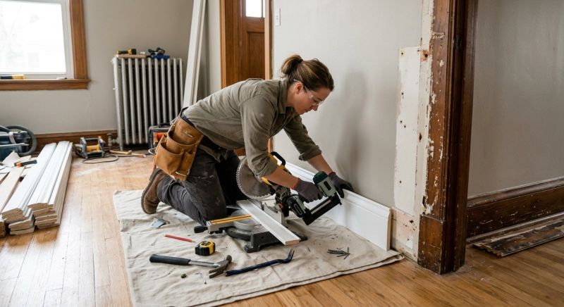 Molding Replacement in Wilmington, NC
