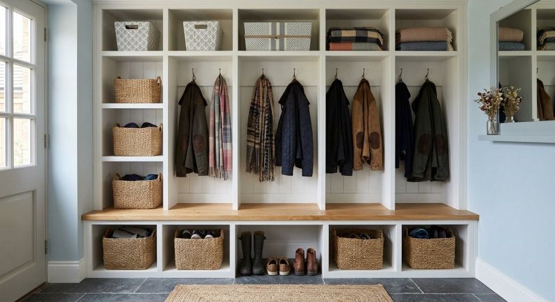 Mudroom Carpentry Installation in Charlotte, NC