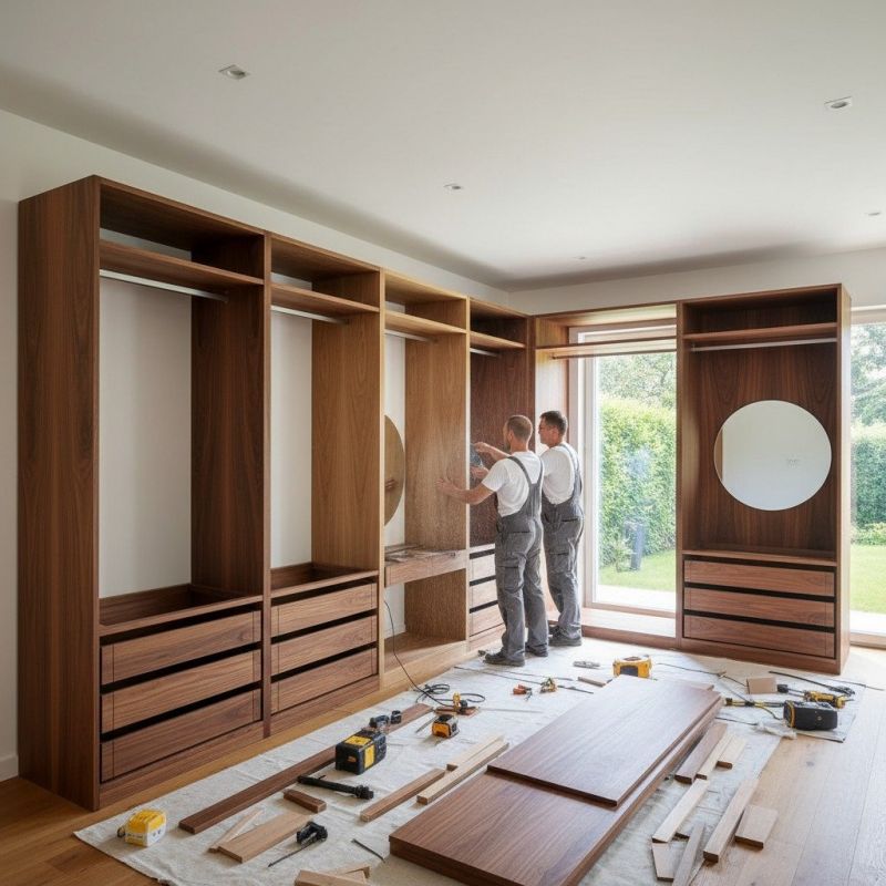 Mudroom Carpentry Installation in Charlotte, NC