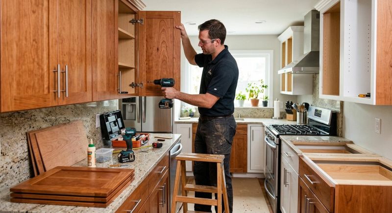 Oak Cabinet Remodeling in Cincinnati, OH