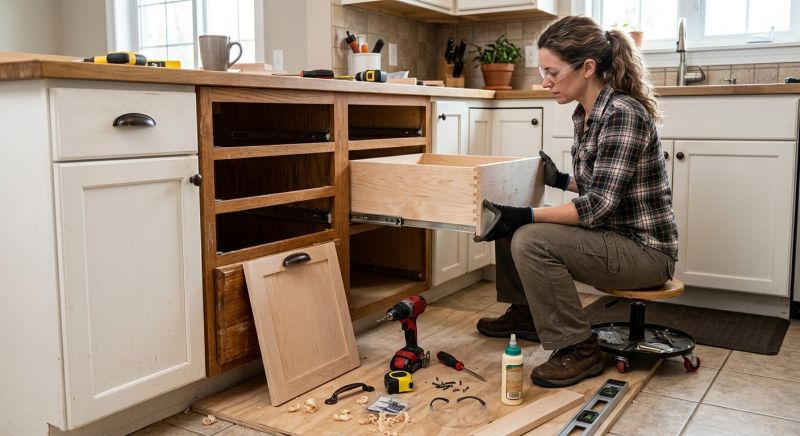 Oak Cabinet Remodeling in Dayton, OH