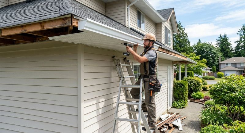 Soffit Replacement in Overland Park, KS