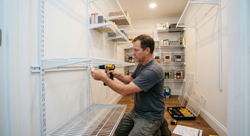Wire Shelving Installation in Charlotte, NC