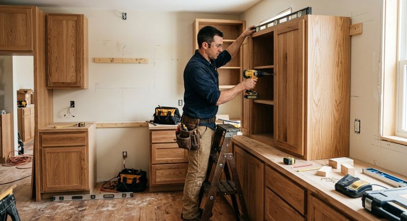 Wood Cabinet Installation in Cincinnati, OH